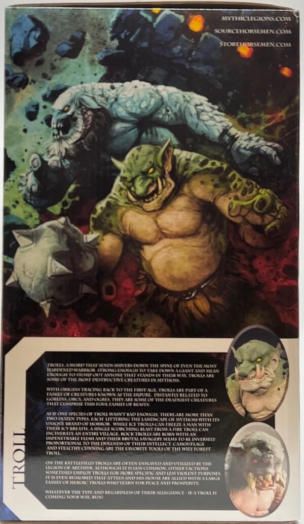 FOUR HORSEMEN MYTHIC LEGIONS STONE TROLL 2016 DELUXE