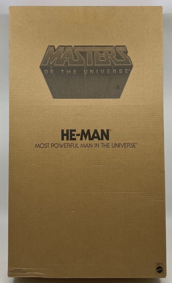 MATTEL MATTYCOLLECTOR ONLINE EXCLUSIVE MASTERS OF THE UNIVERSE GIANT JUMBO 12" HE MAN 2014 ACTION FIGURE MOTU