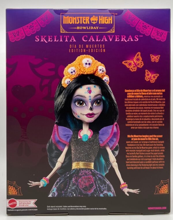 MATTEL MONSTER HIGH DIA DE LOS MUERTOS SKELITA 2023