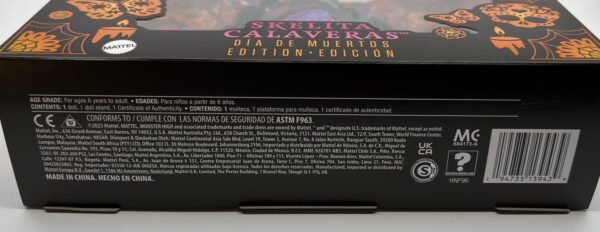 MATTEL MONSTER HIGH DIA DE LOS MUERTOS SKELITA 2023