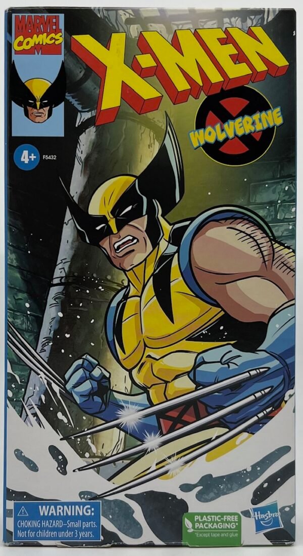 HASBRO MARVEL LEGENDS VHS WOLVERINE ACTION FIGURE