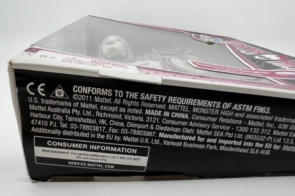 MATTEL MONSTER HIGH FIRST WAVE SPECTRA VONDERGEIST 2011