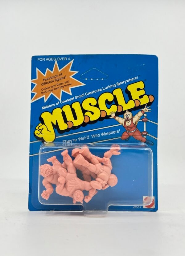 MATTEL M.U.S.C.L.E MAN 1985 UNPUNCHED  muscle man
