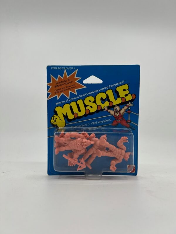 MATTEL M.U.S.C.L.E MAN 1985 UNPUNCHED  muscle man