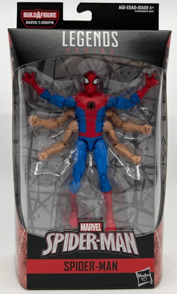 MARVEL LEGENDS SPIDERMAN KINGPIN BAF WAVE