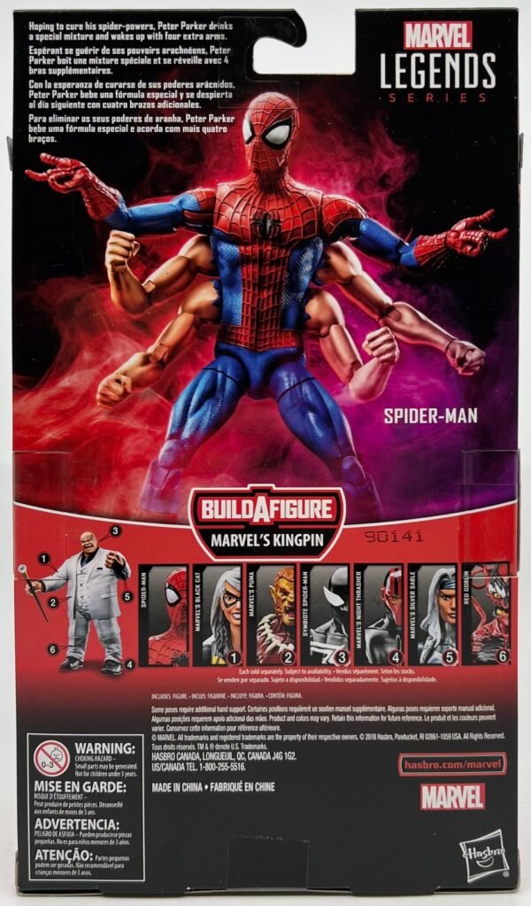 MARVEL LEGENDS SPIDERMAN KINGPIN BAF WAVE