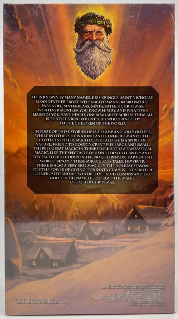 FOUR HORSEMEN FIGURA OBSCURA FATHER CHRISTMAS ACTION FIGURE NEW