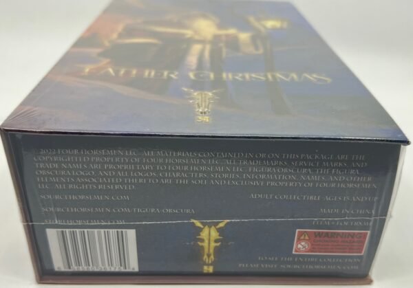 FOUR HORSEMEN FIGURA OBSCURA FATHER CHRISTMAS ACTION FIGURE NEW