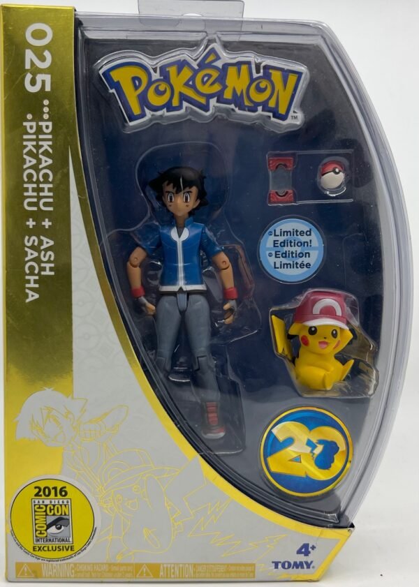 IMG_4362 (1) POKEMON ASH & PIKACHU SDCC 2016 SDCC EXCLUSIVE
