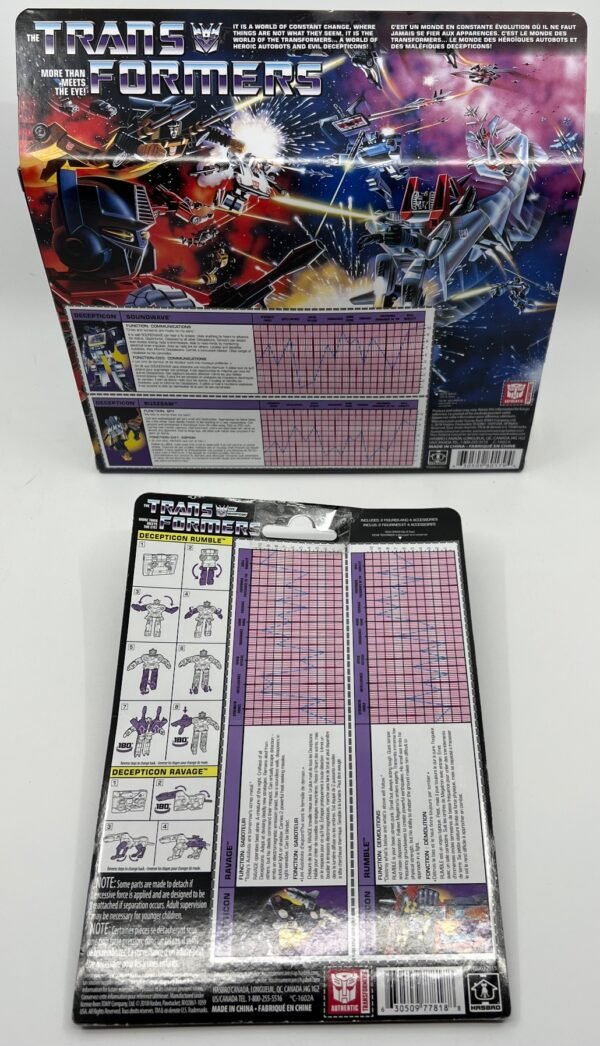 IMG_4367 (1) HASBRO TRANSFORMERS WALMART EXCLUSIVE REISSUE SOUNDWAVE 2018 SET