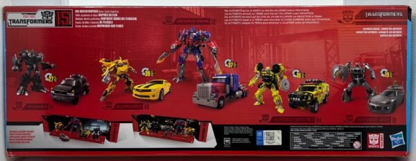 HASBRO TRANSFORMERS STUDIO SERIES 15TH ANNIVERSARY 5 PACK AMAZON EXCLUSIVE ACTION FIGURES