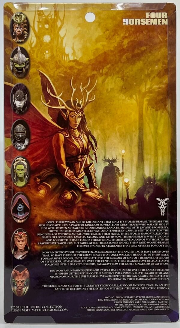 FOUR HORSEMEN MYTHIC LEGIONS  HAGNOR CLEAR GHOST