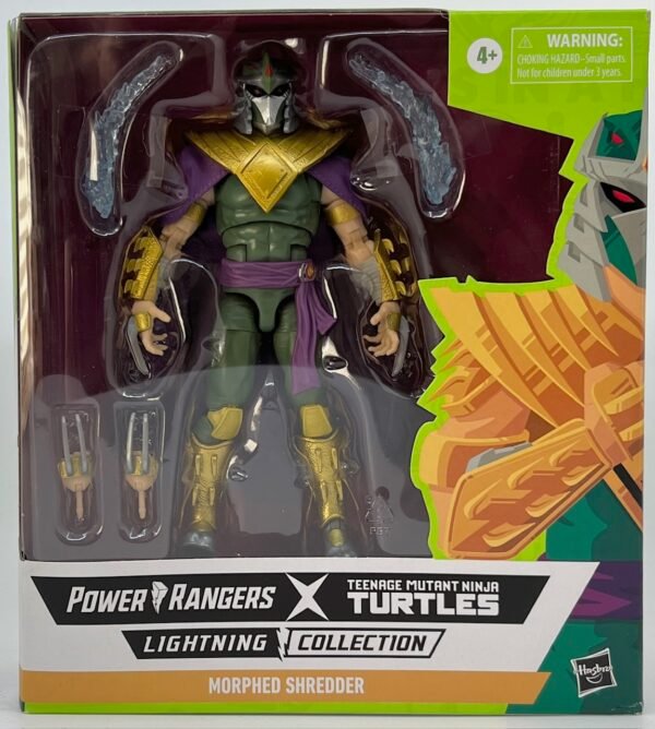 HASBRO POWER RANGER TMNT MORPHED SHREDDER ACTION FIGURE