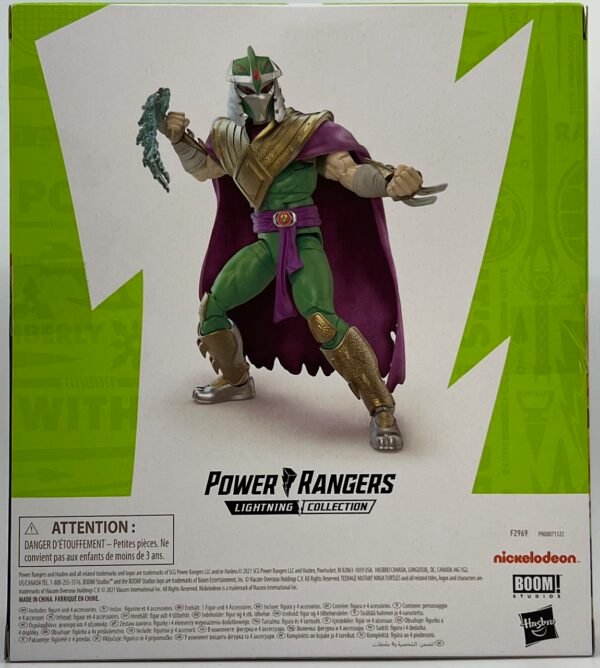 HASBRO POWER RANGER TMNT MORPHED SHREDDER ACTION FIGURE