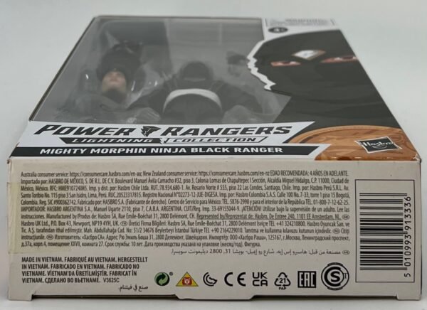 POWER RANGER MIGHTY MORPHIN NINJA BLACK RANGER