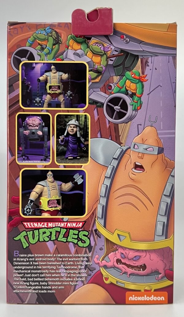 NECA THE WRATH OF KRANG (ANDROID BODY) TEENAGE MUTANT NINJA TURTLES CARTOON ACTION FIGURE TMNT