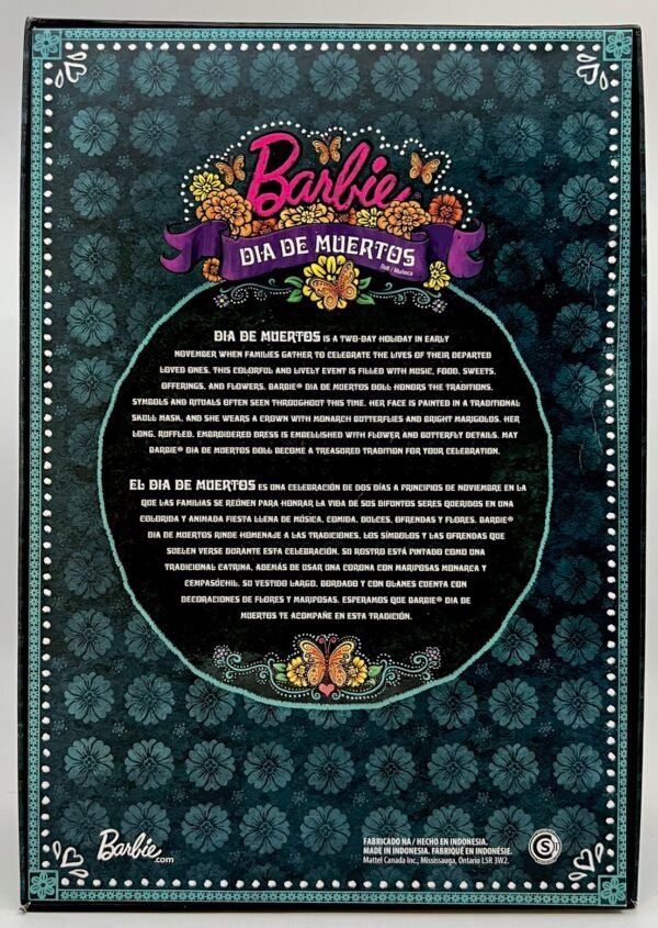 MATTEL BARBIE SIGNATURE DIA DE LOS MUERTOS DAY OF THE DEAD 2019