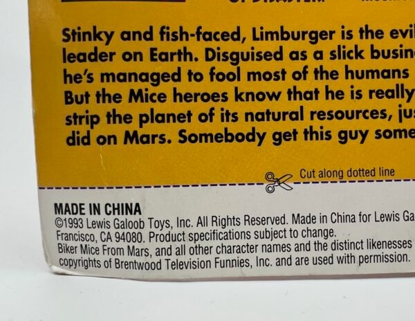 IMG_4737 GALOOB BIKER MICE FROM MARS LAWRENCE LIMBURGER 1993