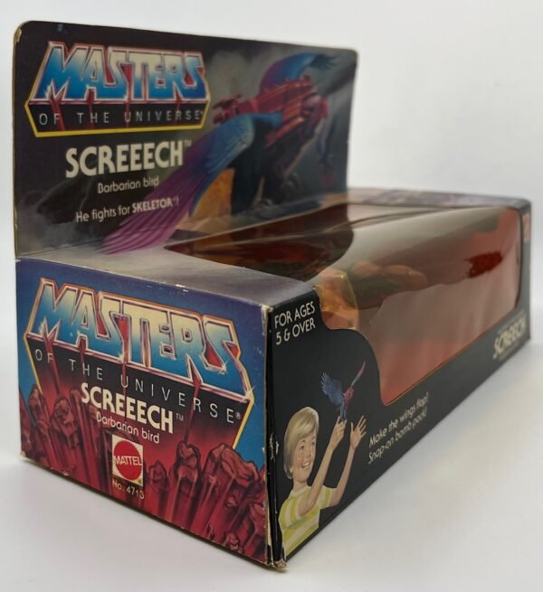 MATTEL MASTERS OF THE UNIVERSE SCREECH MOTU 1982