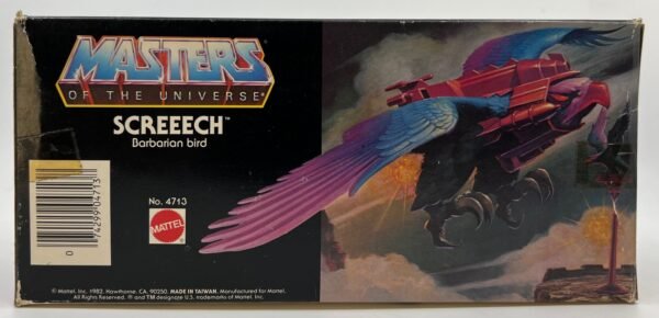 MATTEL MASTERS OF THE UNIVERSE SCREECH MOTU 1982