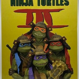 NECA TEENAGE MUTANT NINJA TURTLES III MOVIE SET