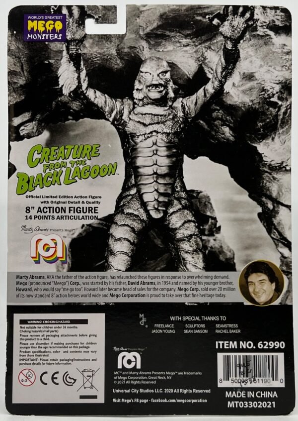 MEGO CREATURE FROM THE BLACK LAGOON HORROR MOVIE SERIES
