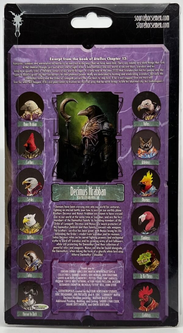 FOUR HORSEMEN  GOTHITROPOLIS DECIMUS HRABBRAN (CROW)