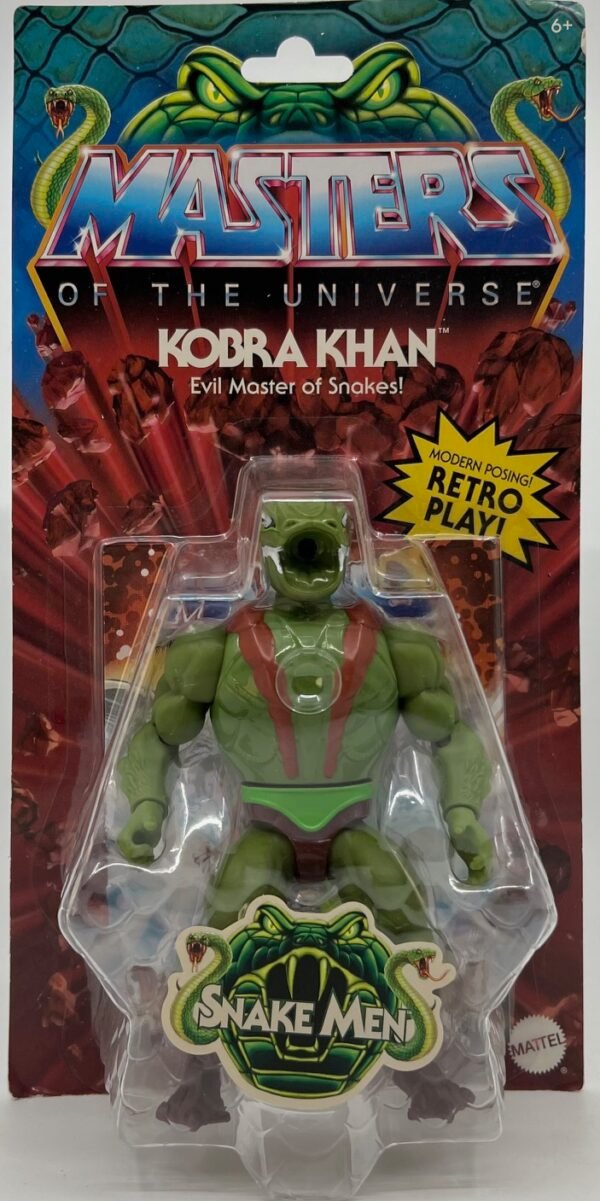 MATTEL MASTERS OF THE UNIVERSE ORIGINS KOBRA KHAN MOTU 2022