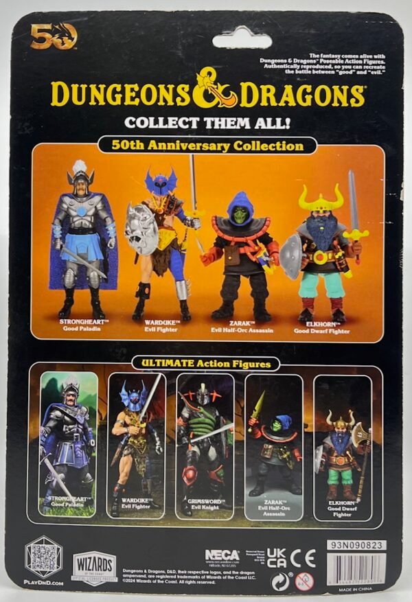 NECA DUNGEONS & DRAGONS 50th ANNIVERSARY COLLECTION WARDUKE