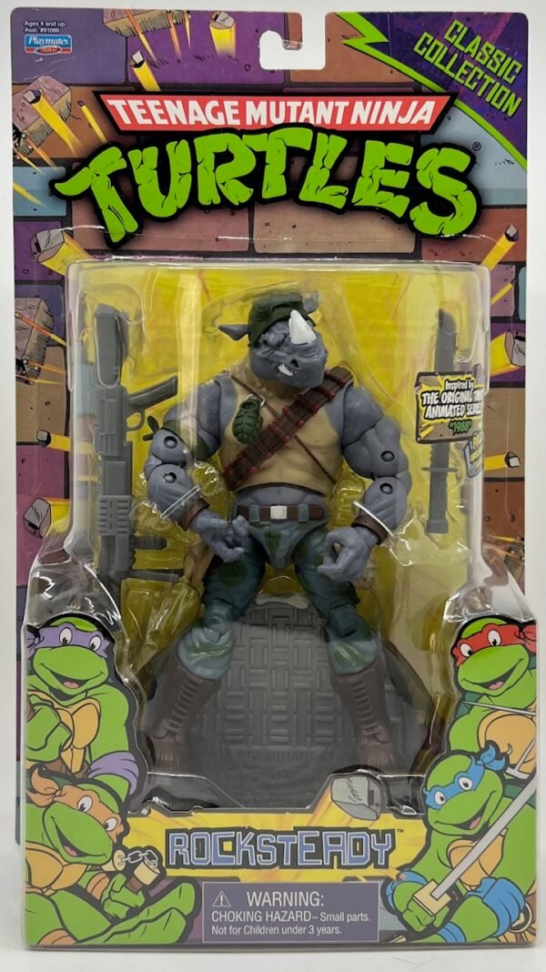 IMG_4986 PLAYMATES TEENAGE MUTANT NINJA TURTLES ROCKSTEADY CLASSIC COLLECTION 2012 TMNT