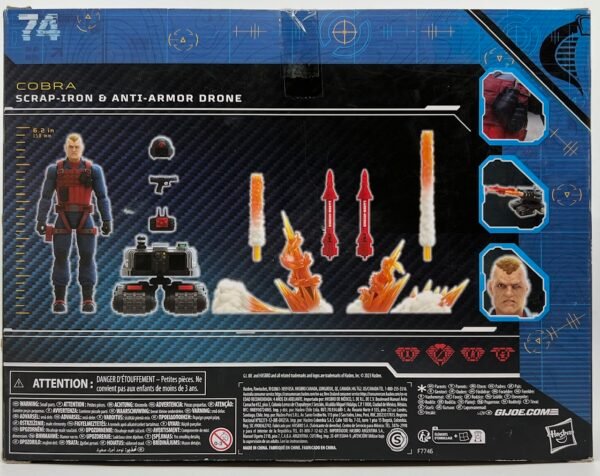 HASBRO GI JOE CLASSIFIED COBRA SCRAP IRON