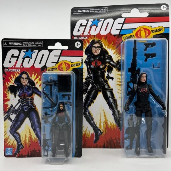 HASBRO GI JOE CLASSIFIED AND ANNIVERSARY BARONESS WALMART EXCLUSIVE SET