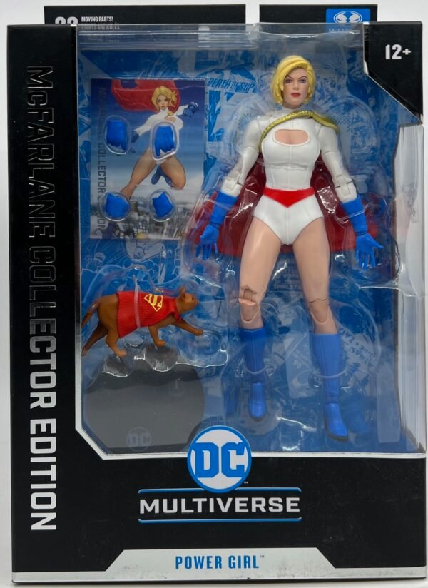 MCFARLANE DC MULTIVERSE POWER GIRL ACTION FIGURE COLLECTOR EDITION NEW