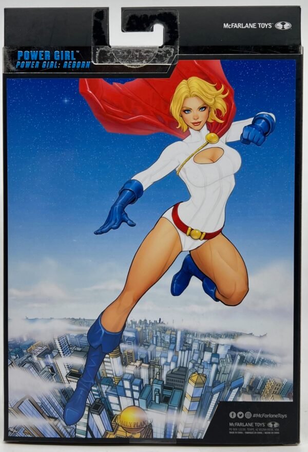 MCFARLANE DC MULTIVERSE POWER GIRL ACTION FIGURE COLLECTOR EDITION NEW