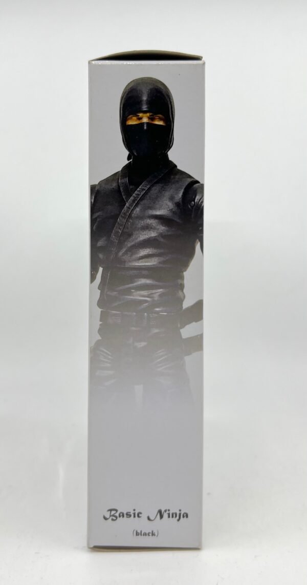 ARTICULATED ICONS THE FEUDAL SERIES THE FWOOSH BASIC NINJA BLACK