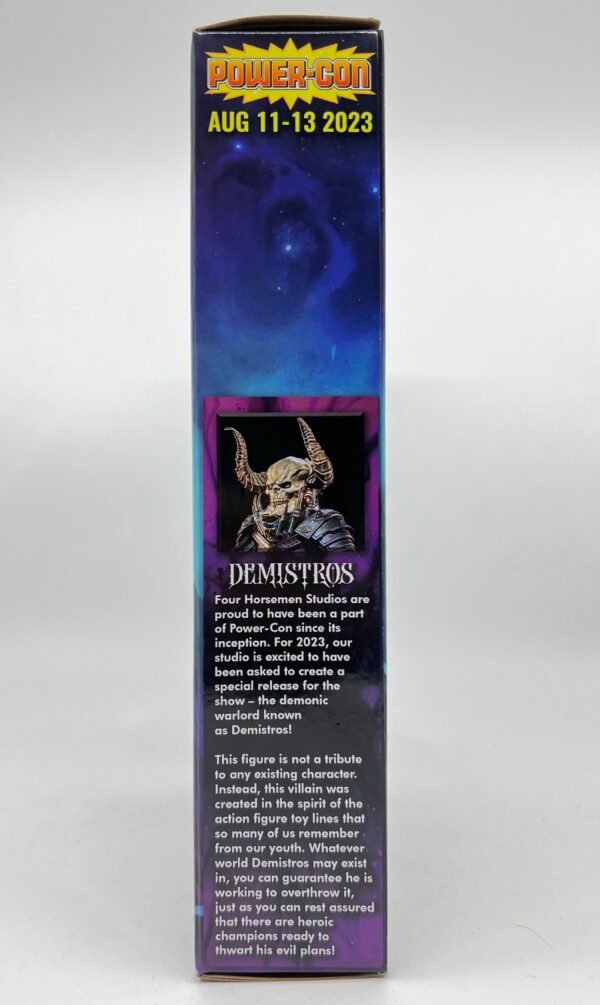 FOUR HORSEMEN  MYTHIC LEGIONS DEMISTROS 2023 POWER CON EXCLUSIVE WITH CAPE