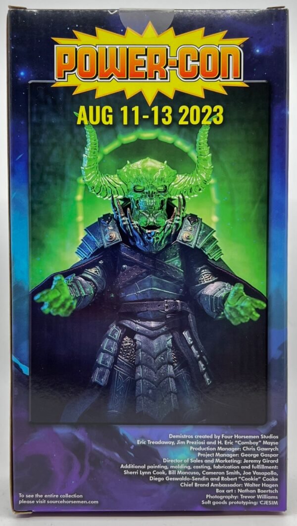 FOUR HORSEMEN  MYTHIC LEGIONS DEMISTROS 2023 POWER CON EXCLUSIVE WITH CAPE