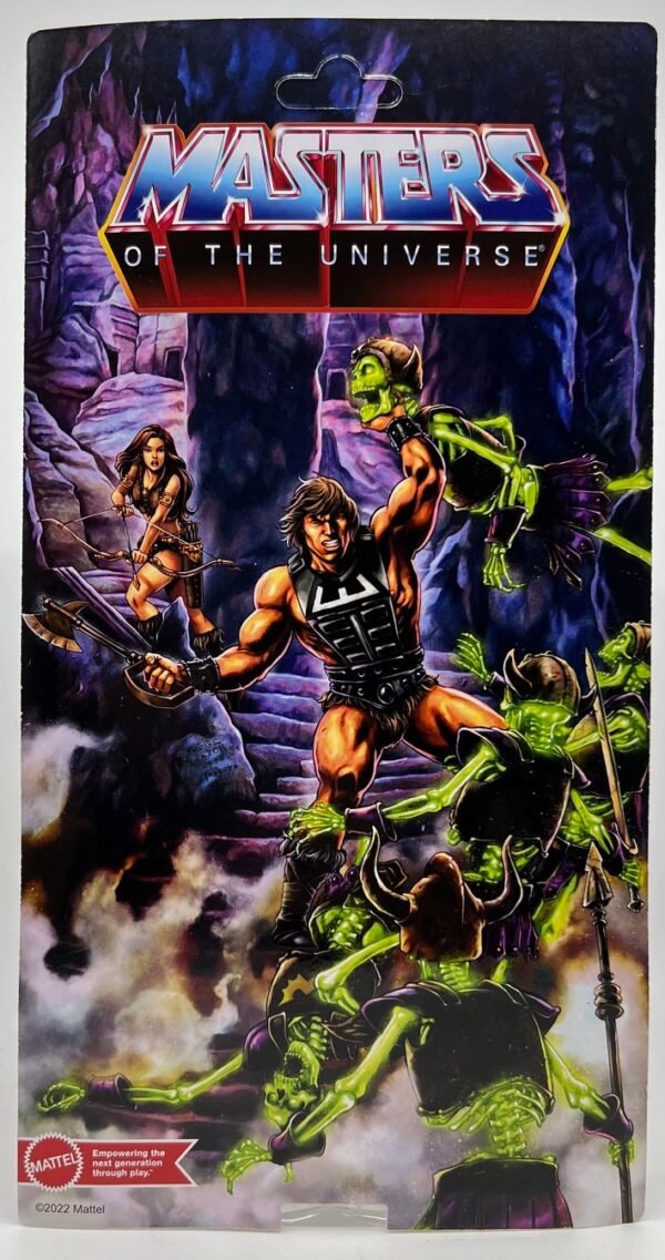 MATTEL CREATIONS EXCLUSIVE MASTERS OF THE UNIVERSE 2022 WUN-DAR ACTION FIGURE HE MAN MOTU