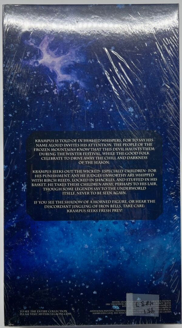 FOUR HORSEMEN  MYTHIC LEGIONS FIGURA OBSCURA KRAMPUS (original color).