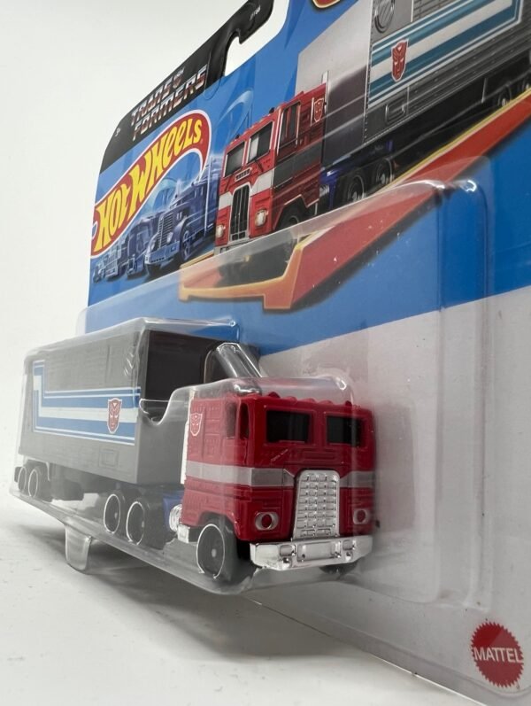 MATTEL HOT WHEELS TRANSFORMERS OPTIMUS PRIME TRACK FLEET
