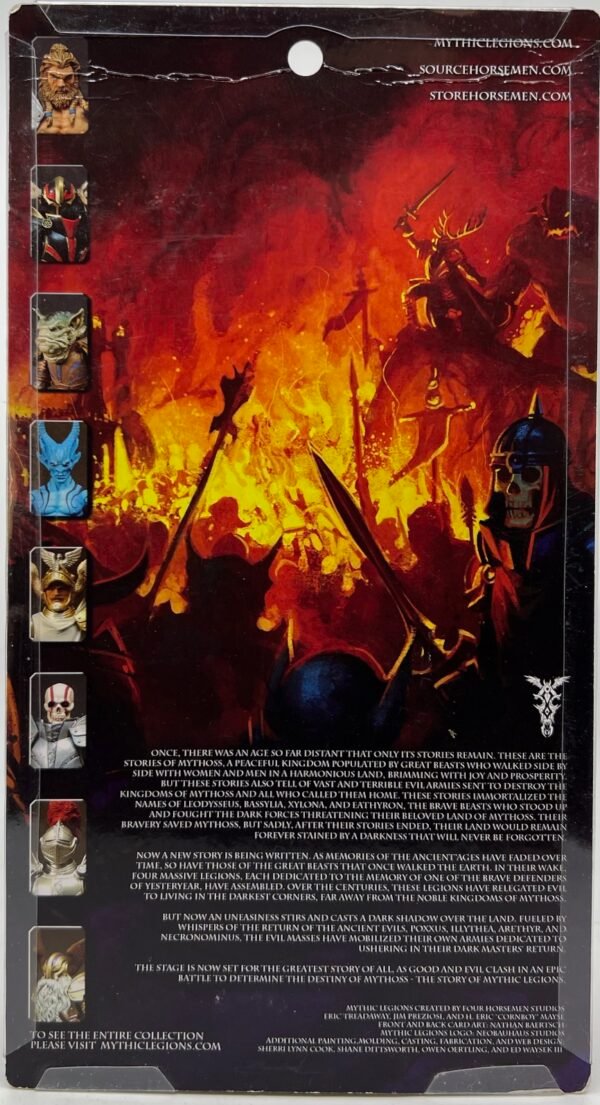 FOUR HORSEMEN  MYTHIC LEGIONS ASTERION MINOTAUR