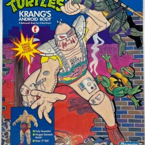 PLAYMATES 1991 KRANG'S ANDROID BODY TEENAGE MUTANT NINJA TURTLES SEAL NRFB