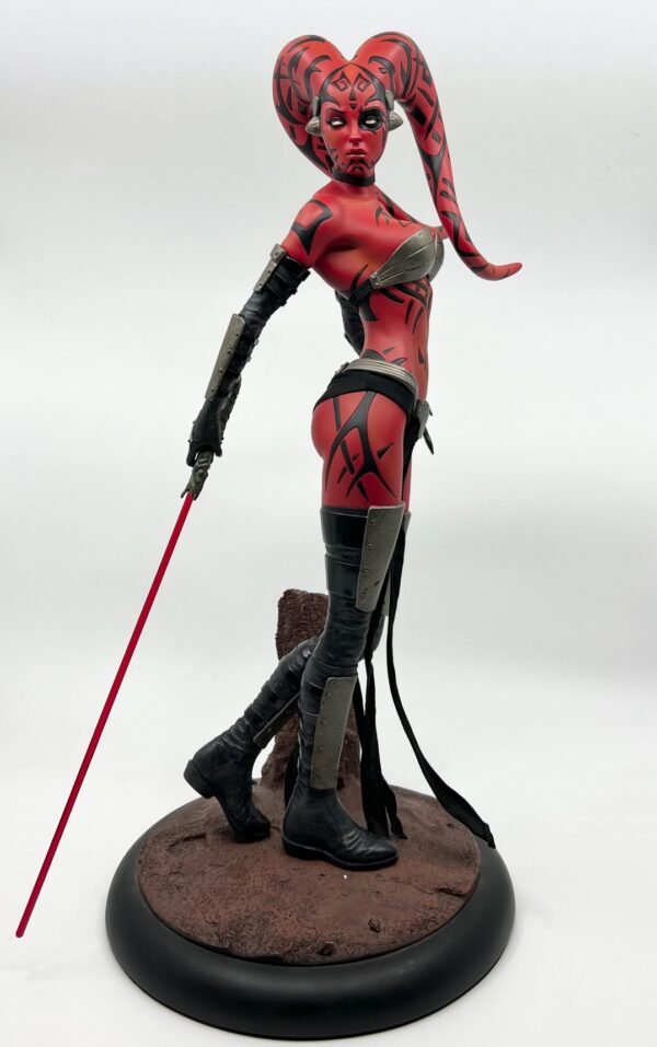 IMG_9532 SIDESHOW STAR WARS DARTH TALON 1:4 SCALE STATUE FIGURE 18"