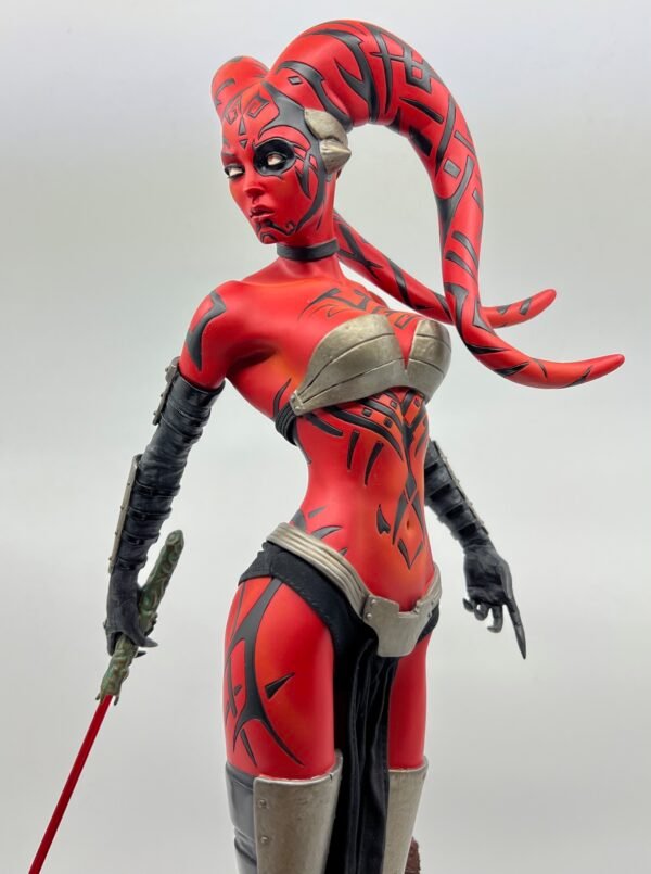 IMG_9549 SIDESHOW STAR WARS DARTH TALON 1:4 SCALE STATUE FIGURE 18"