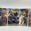 DC COMICS BATMAN #50 SET BY J SCOTT CAMPBELL SIGNED WITH COA (5 COMICS) STORE EXCLUSIVE PLUS DETECTIVE COMICS #100 ALEX ROSS COVER (VIRGIN)WITH COA