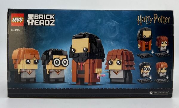 LEGO BRICKHEADZ HARRY POTTER HARRY HERMIONE RON HAGRID RETIRED NEW