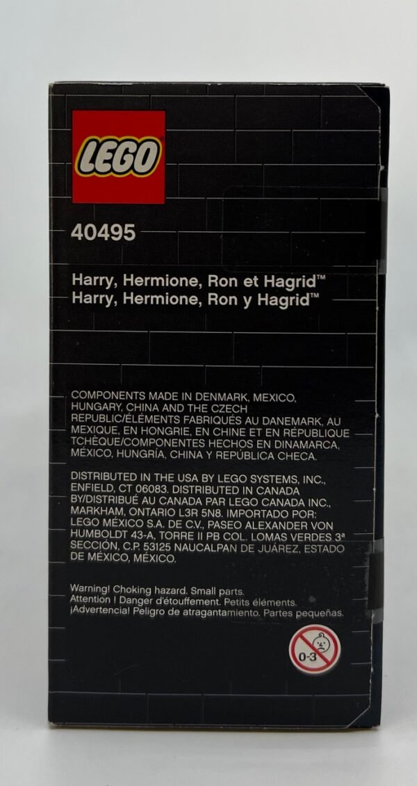 LEGO BRICKHEADZ HARRY POTTER HARRY HERMIONE RON HAGRID RETIRED NEW