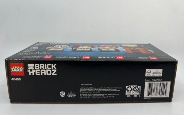 LEGO BRICKHEADZ HARRY POTTER HARRY HERMIONE RON HAGRID RETIRED NEW