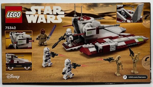 IMG_0222 LEGO STAR WARS REPUBLIC FIGHTER TANK NEW SEALED BOX 75342