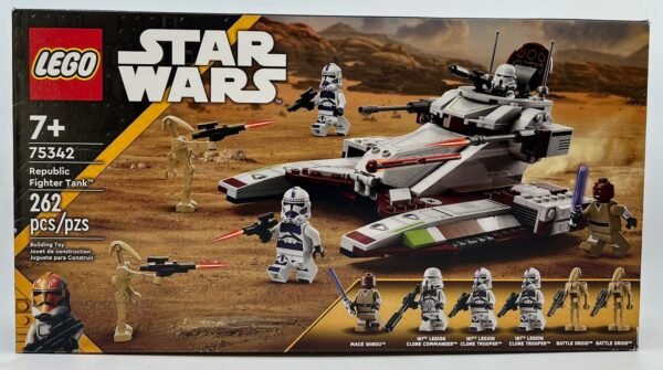 IMG_0223 LEGO STAR WARS REPUBLIC FIGHTER TANK NEW SEALED BOX 75342